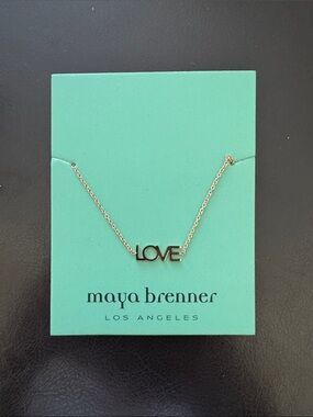 Maya Brenner Gold LOVE Bracelet